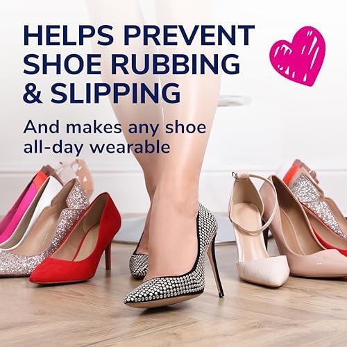 Dr. Scholl's Foam Heel Liners Inserts Helps Prevent Uncomfortable Shoe Rubbing at The Heel and Helps Prevent Shoe Slipping for Shoes That are Too Big, 3 Pair