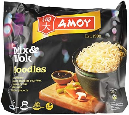 Amoy Straight to Wok Medium Noodles 1 x 2 x 150g