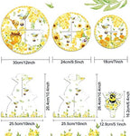 CC HOME Bee Party Supplies Cupcake Stand 3 Tier Bee Party Cake Stand for Kids Birthday Party Decorations Bee Theme Party Baby Shower Birthday Party Supplies