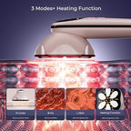 Professional Electric Body Massager Machine- Upgraded Portable Skin Tightening Massager with Heating for Belly, Waist, Arms, Buttocks, Legs, Wireless & Lightweight