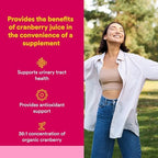 Natural Factors CranRich Super Strength Cranberry Concentrate - Antioxidant Support Supplement with Cranberry Concentrate - Aids Urinary Tract & Bladder Health - 180 Capsules (180 Servings)