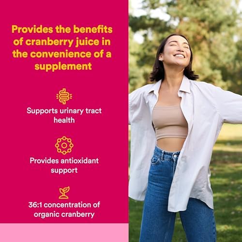 Natural Factors CranRich Super Strength Cranberry Concentrate - Antioxidant Support Supplement with Cranberry Concentrate - Aids Urinary Tract & Bladder Health - 180 Capsules (180 Servings)