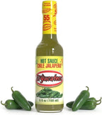 El Yucateco Jalapeño Hot Sauce, Authentic Mexican Green Jalapeo Pepper Sauce, Mild Heat, 5 fl oz, Pack of 1
