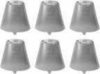 FCS Pack of 6 Click Sleeve for Siemens Signia Run/Prompt/Intuis Click-CIC/ITC and RIC Hearing Aid (Closed-Small).