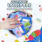 Jolly Ranchers Heart Lollipops – 40 Count Bag – Bulk Valentine Candy, Assorted Fruit Flavors – Heart-Shaped Lollipops for Parties, Classroom Exchange, Candy Buffets, and Gifting