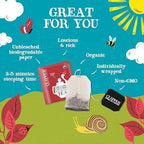 Clipper Tea, English Breakfast Assam Blend, Fairtrade, Organic, Plant-Based, Caffeinated British Tea, 250 Tea Bags