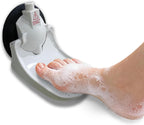 Shower Foot Pedals with Foldable Shaving Leg Hair with Strong Suction Cups for RV bathrooms