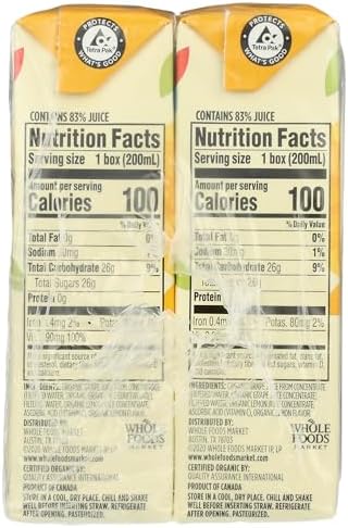 365 by Whole Foods Market, Organic Leaping Lemonade, 8 Pack