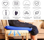 Inflatable Seat Cushions, Breathable Nursing Anti-Bedsore Seat Pad for Bedridden Disabled Elderly for Pain Relif,Use for Toilet Chair,Wheelchair,Outdoor Portable Cushion(PVC Blue)