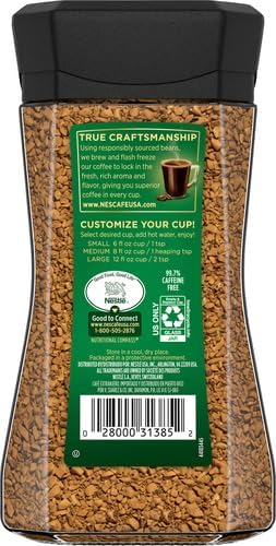 Nescafe Taster's Choice Decaf House Blend Medium Light Roast Instant Coffee 7 oz