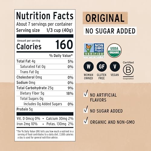 Purely Elizabeth, Oatmeal Ancient Grain Original Organic, 10 Ounce