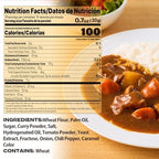 Authentic Japanese Curry Roux Powder – Medium Hot, 12-Spice Blend Sauce Mix, 100% Plant-Based & Vegan Friendly, Rich Umami Flavor for Quick & Easy Japanese Curry Meals, Made in Japan, 5.3oz (150g)