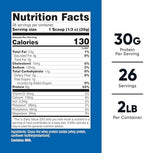 Nutricost Grass-Fed Whey Protein Isolate (Unflavored) 2LBS - Non-GMO, Gluten Free, Pure Protein