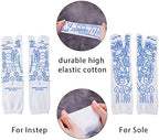 Broman Reflexology Socks with Trigger Point Massage Tool, Foot Pain Relief Remedy for Foot Massage,Women's Size