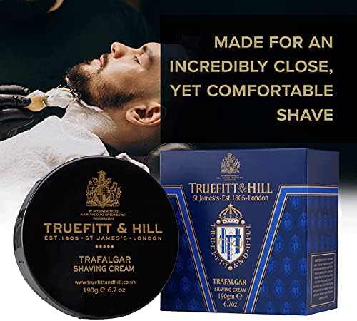 Truefitt & Hill Trafalgar Shave Cream Bowl 190gm