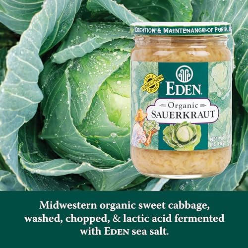 EDEN FOODS Organic Sauerkraut, 18 OZ