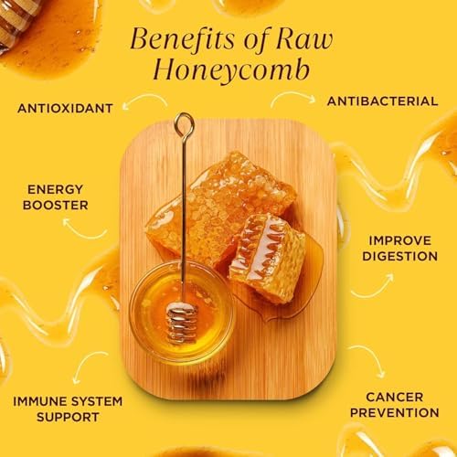 100% Raw Edible Honeycomb by Pure Southern Honey (14 Ounce (Pack of 1))