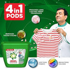 Ariel Matic 4in1 PODs Detergent Pack 18 ct -for Top & Front load washing machine only