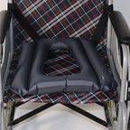 Elderly Inflatable Seat Cushion, Nursing Bedsore Square Pad for Disabled Bedridden, Relif Pain on Wheelchair & Toilet Chair