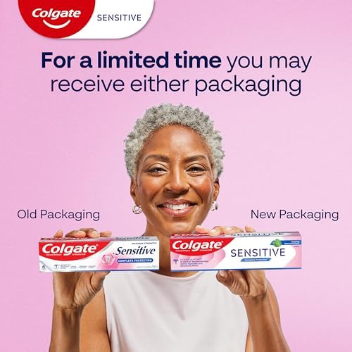 Colgate Sensitive Toothpaste, Complete Protection, Mint - 6 Ounce (Pack of 3)