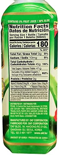 OKF Aloe Vera King Drink, Original, 16.9 Fluid Ounce (Pack of 12)