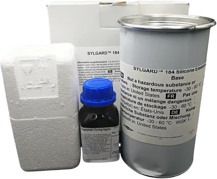 Dowsil SYLGARD 184 Silicone Elastomer (2.2 lb = A 1Kg + B 0.1Kg)
