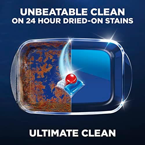 Finish - Quantum with Activblu Technology - 50ct - Dishwasher Detergent - Powerball - Ultimate Clean and Shine - Dishwashing Tablets - Dish Tabs-(Packaging May Vary)