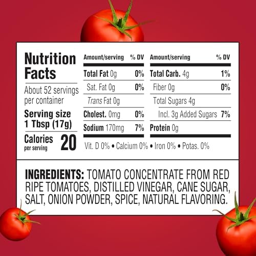 Heinz Simply Tomato Ketchup with No Artificial Sweeteners, 31 oz Bottle