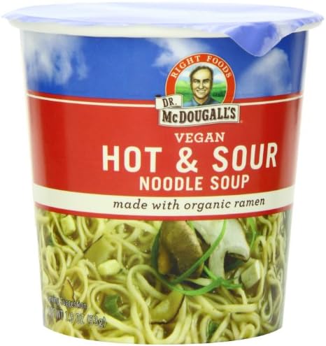Dr. McDougall's Vegan Hot & Sour Ramen, 1.9 Ounce