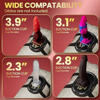 Suction Cup Dildo Mount - Adjustable Sex Saddle & Sex Toys Holder for Hands-Free Play on Sex Chairs, Pillows, Towels - Strap-On Harness Dildo, Sex Furniture for Solo or Couples Play (Without Sex Toys)