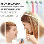 16pcs Kids Toothbrush Heads Compatible with Oral B Electric Toothbrush, Replacement Heads Professional Soft Bristles Brush Heads for Children with Sensitive Gums