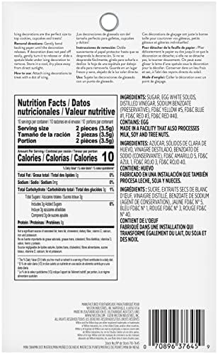 Wilton Mini Snowman Icing Decorations, 20-Count