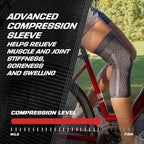 ACE Brand Flex Comfort Compression Knee Sleeve with Stabilizers