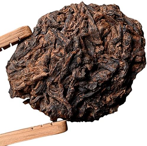 oriarmcha 2010 Lao Cha Tou Ripe Pu-erh Tea 16oz (450g) - Ripened Aged Puerh Old Tea Nuggets - Menghai Shu Puerh from Ancient Trees