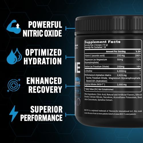 PEScience High Volume Stim-Free Pre-Workout Pump Powder, Caffeine-Free with L-Citrulline & L-Arginine Nitrate, Non-Stim Preworkout for Men and Women - 36 Scoops, Guava Pineapple Punch