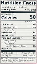 LESSEREVIL Organic Himalayan Pink Salt Popcorn 10Ct, 4.6 OZ