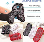 Tomalin Acupressure Self-Heating Shaping Socks Afiz Tomalin Slimming Health Sock Self-Heating Socks for Men and Women (3 Pairs White)