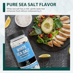 Soeos Sea Salt, Coarse Grain, 20 Oz (1.25 Pound), Non-GMO, Nature Himalayan White Salt, Rock Salt for Grinder Refill (Pack of 1)