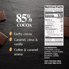 Lindt EXCELLENCE 85% Cocoa Dark Chocolate Bar, Dark Chocolate Candy, 3.5 oz. (12 Pack)