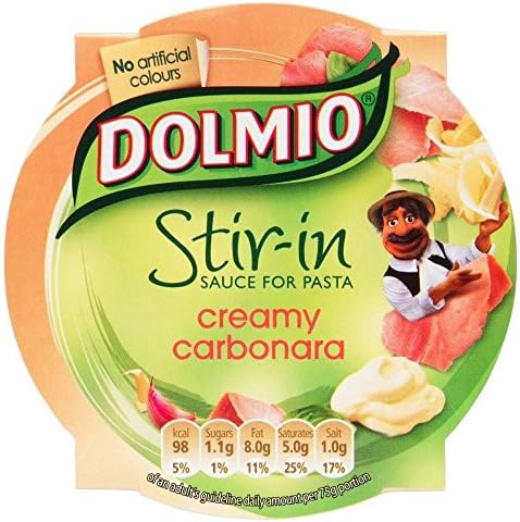 Dolmio Stir-in Sauce - Creamy Carbonara (150g) - Pack of 2