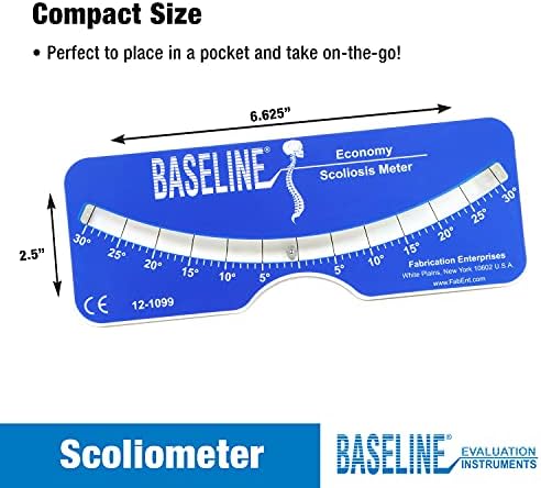 Baseline 12-1099 Scoliosis Portable Medical Evaluation, Adults or Children