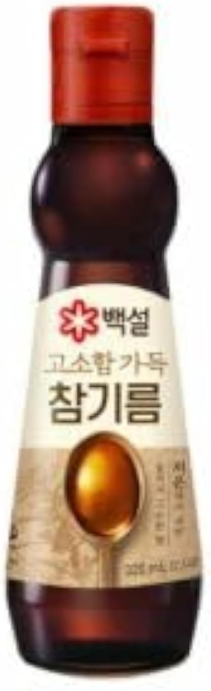 CJ Premium Sesame Oil Beksul Original, brown, 10.8 fl oz (320 ml)