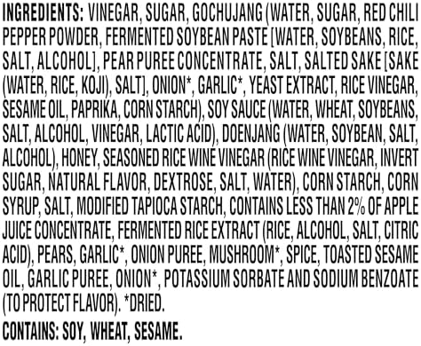Heinz Flavor Tour Korean Inspired Sweet & Tangy BBQ Sauce, 10 fl oz Bottle