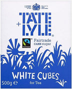 Tate & Lyle Fairtrade White Sugar Cubes (500g) - Pack of 2
