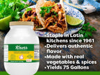 Knorr Professional Caldo de Pollo, Bouillon with Chicken Flavor Granulated Bouillon as a Base, Marinade, Flavor Enhancer, Shelf Stable Convenience, 0g Trans Fat, 7.9 lb (Pack of 1)