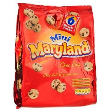 Maryland Mini Chocolate Chip Cookie 6 X 6 Pack (36)