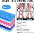 NYQIUGER 6Pcs Professional Pedicure Foot Pumice Stone for Feet Skin Callus Remover and Scrubber for Dead Skins Sided