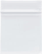 Plymor 3" x 3" (Case of 1,000), 4 Mil Heavy Duty Zipper Reclosable Plastic Bags
