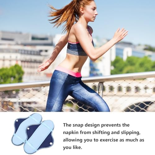 Reusable Menstrual Pads Washable Sanitary Napkins Polar Fleece Leakproof Sanitary Towel 8pcs Set Day and Night Use Postpartum Care Pads for Women