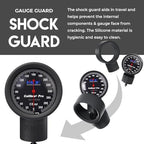MDF Instruments, Extra Large Gauge Calibra Pro Aneroid Sphygmomanometer with Shock Guard & Adult Sized Cuff Included, Lifetime Calibration, Black Dial, Black Cuff, MDF808B11
